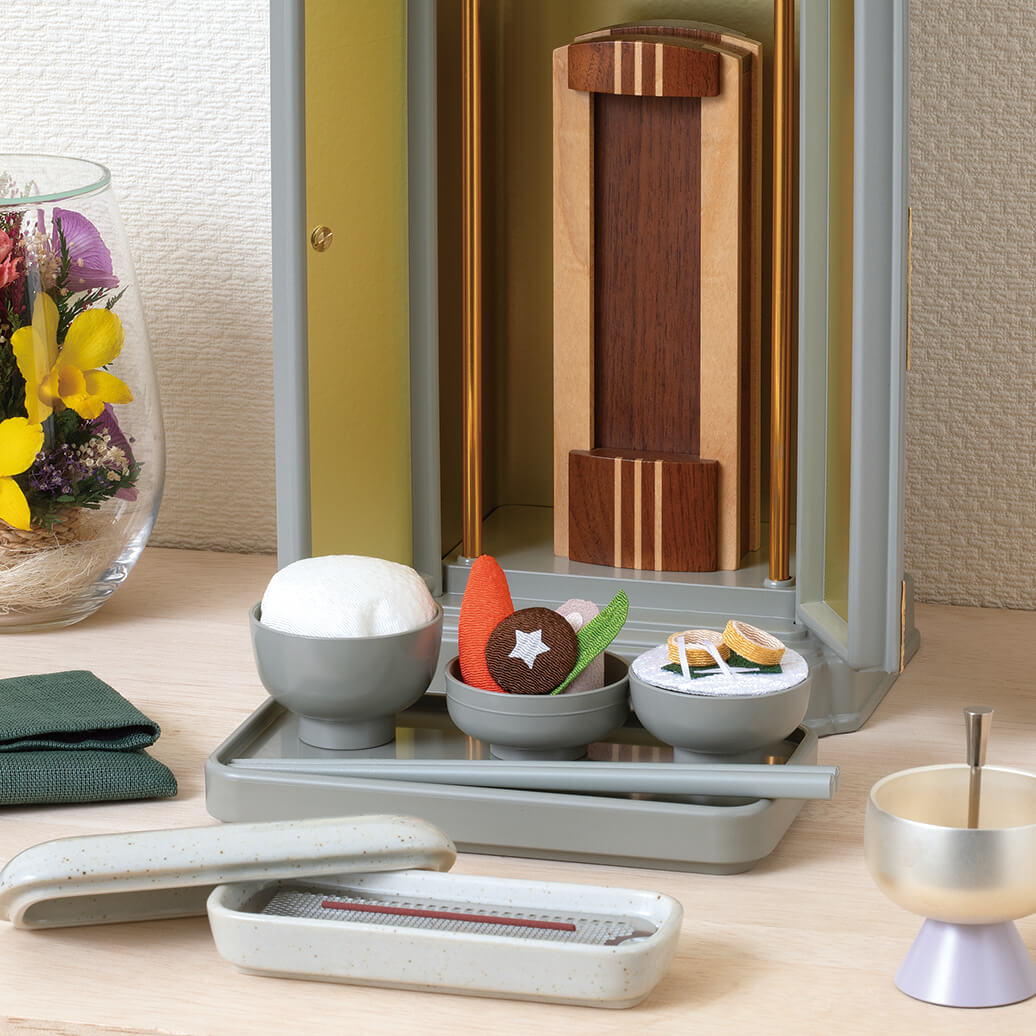 お供え皿】風雅 略式仏膳 SB71 – 祈り百貨店