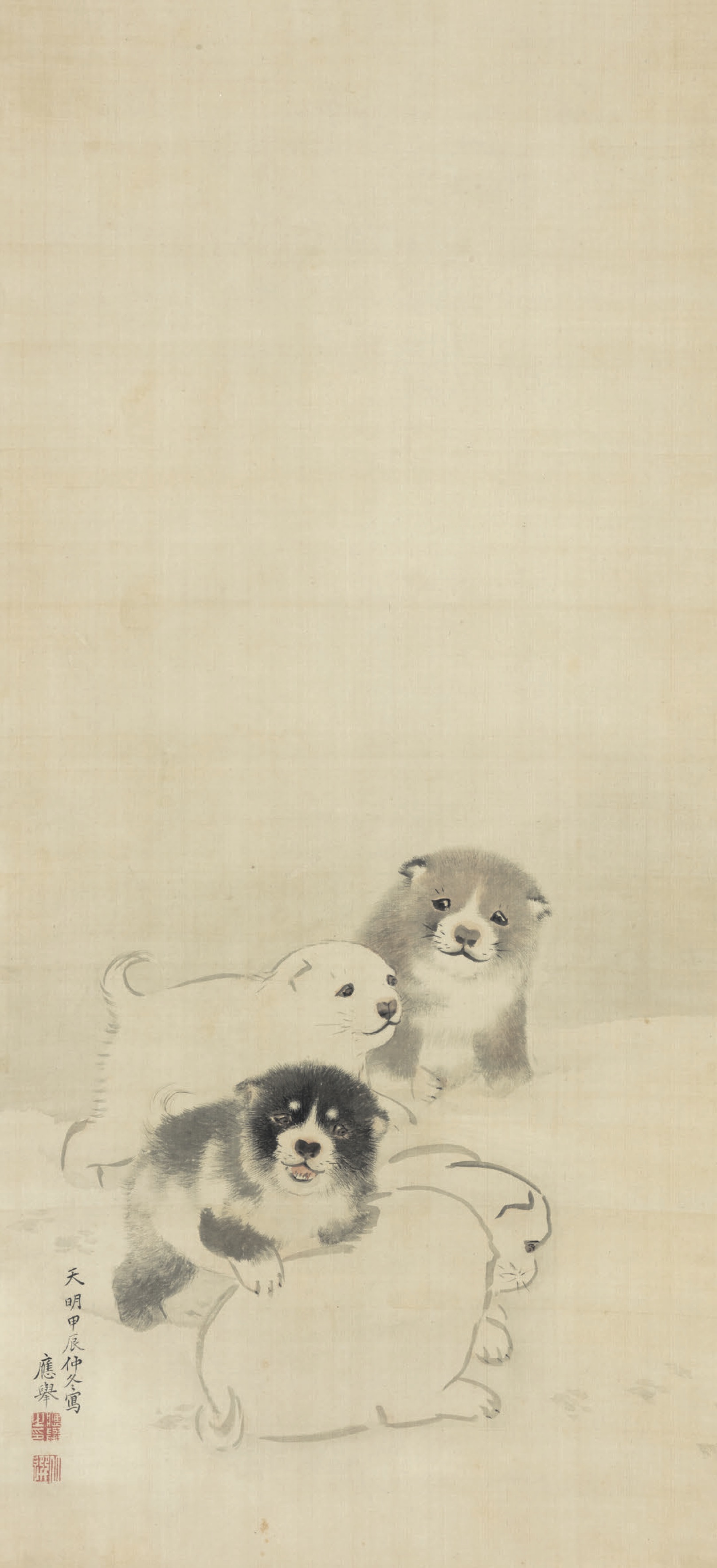 かわいさにきゃふん♡日本画に描かれた動物たちが「府中市美術館」に大