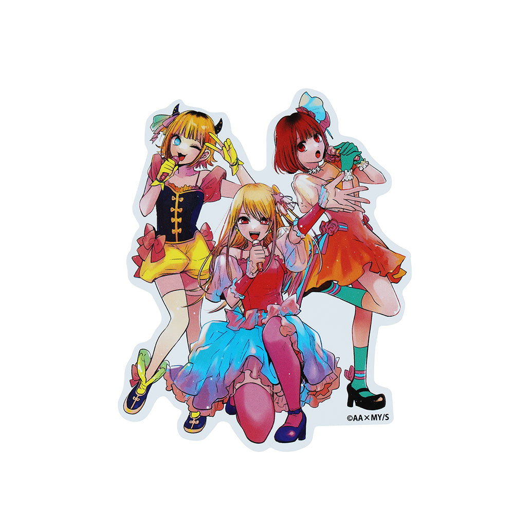 推しの子】』ダイカットステッカー 新生B小町（ルビー＆かな＆MEMちょ