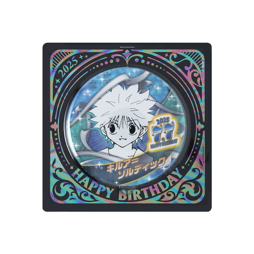 HUNTER×HUNTER』バースデイ缶バッジ キルア＝ゾルディック – JUMP SHOP