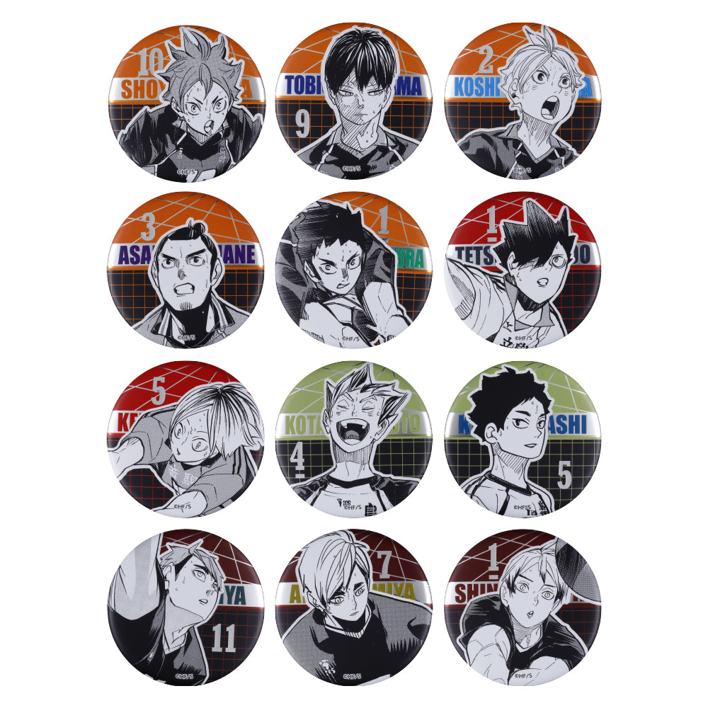 ハイキュー!!』デコレクション缶バッジ(R) 第2弾（全12種/ランダム1種