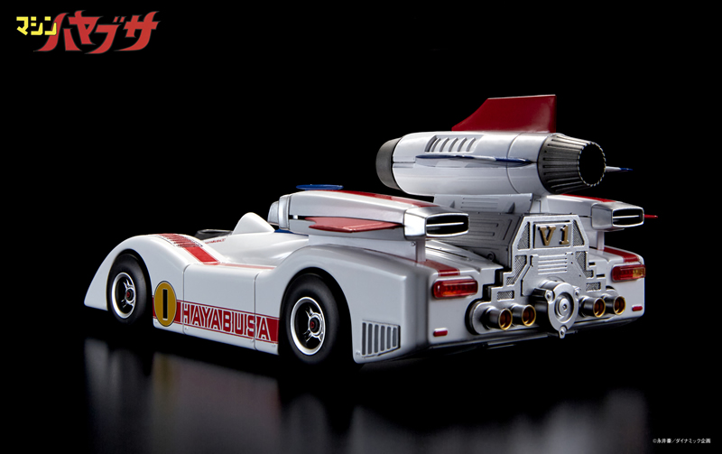 隼剣のミニフィギュア付きマシンハヤブサ販売中