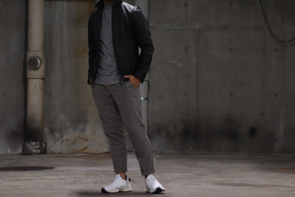 本日のスタイル / “ ZIP LEATHER SHIRTS 【DEER SKIN】” | junhashimoto