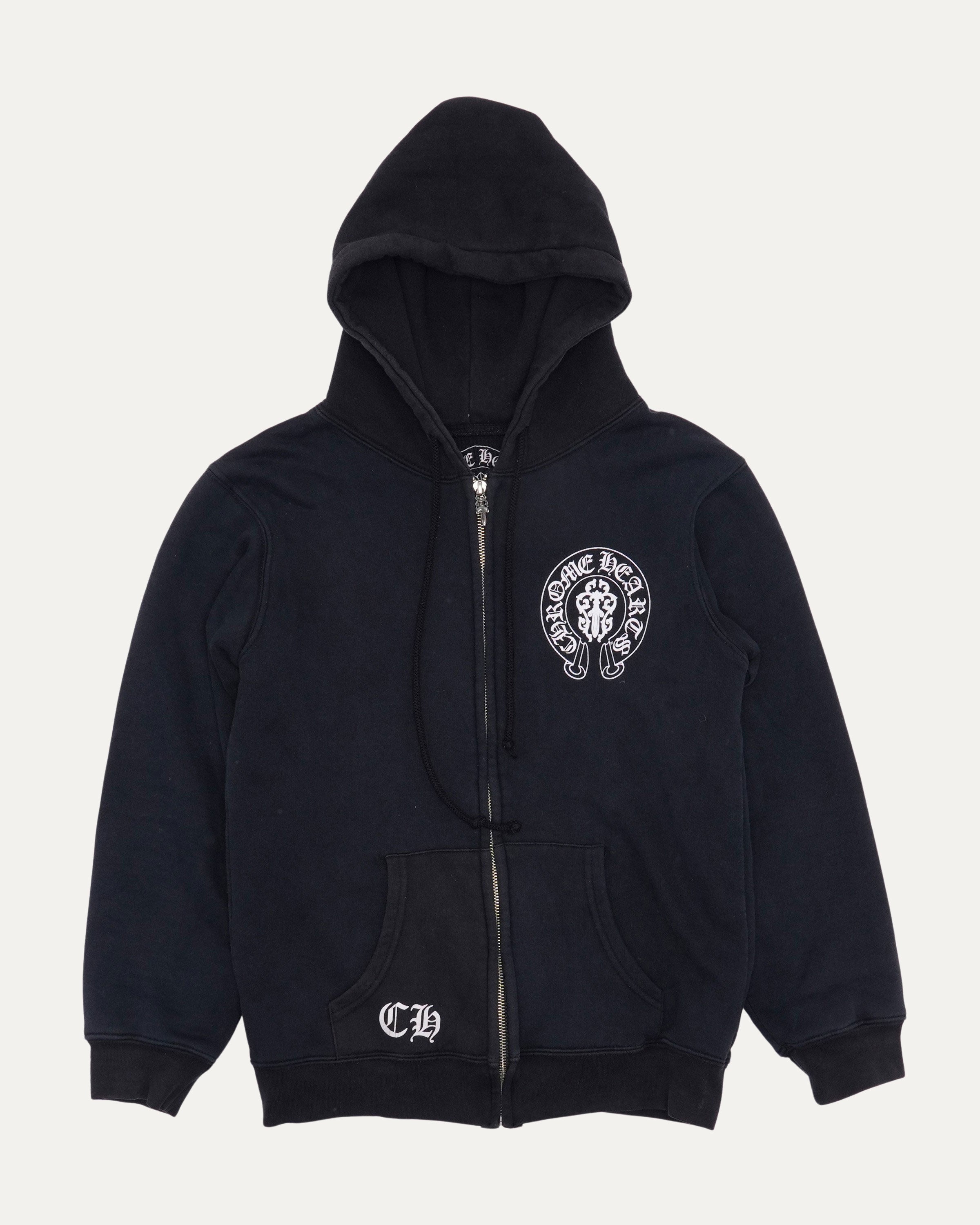 Chrome Hearts American Flag Thermal Lined Zip Up Hoodie – Justin Reed