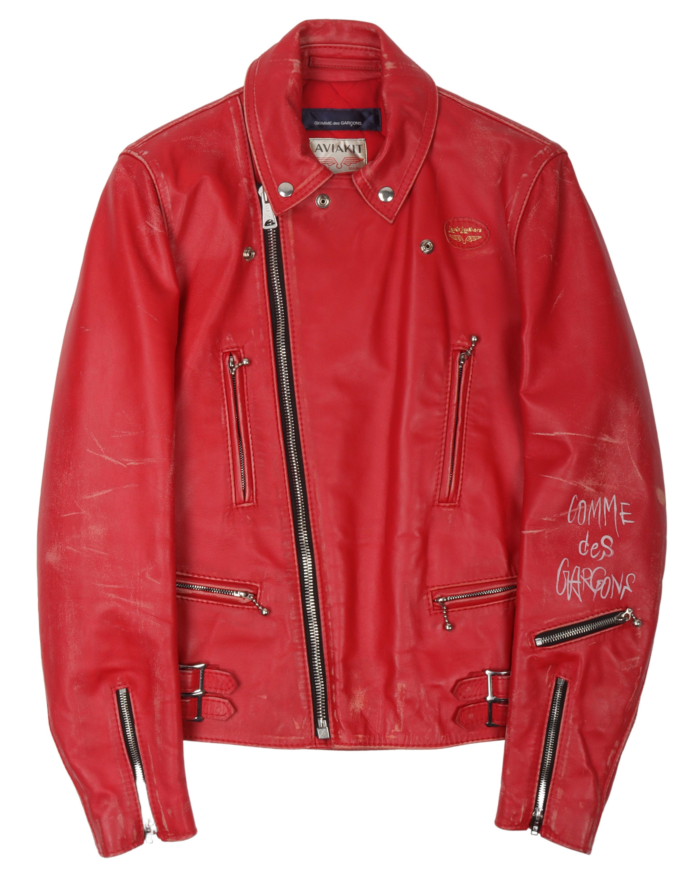 Comme Des Garcons Lewis Leather Jacket – Justin Reed