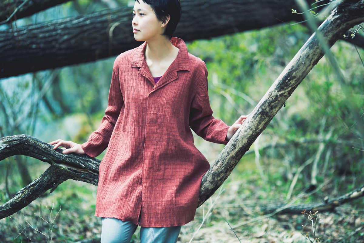 ヨーガンレール: 手織りの縮みプルオーバーシャツ | Jurgen Lehl etc.