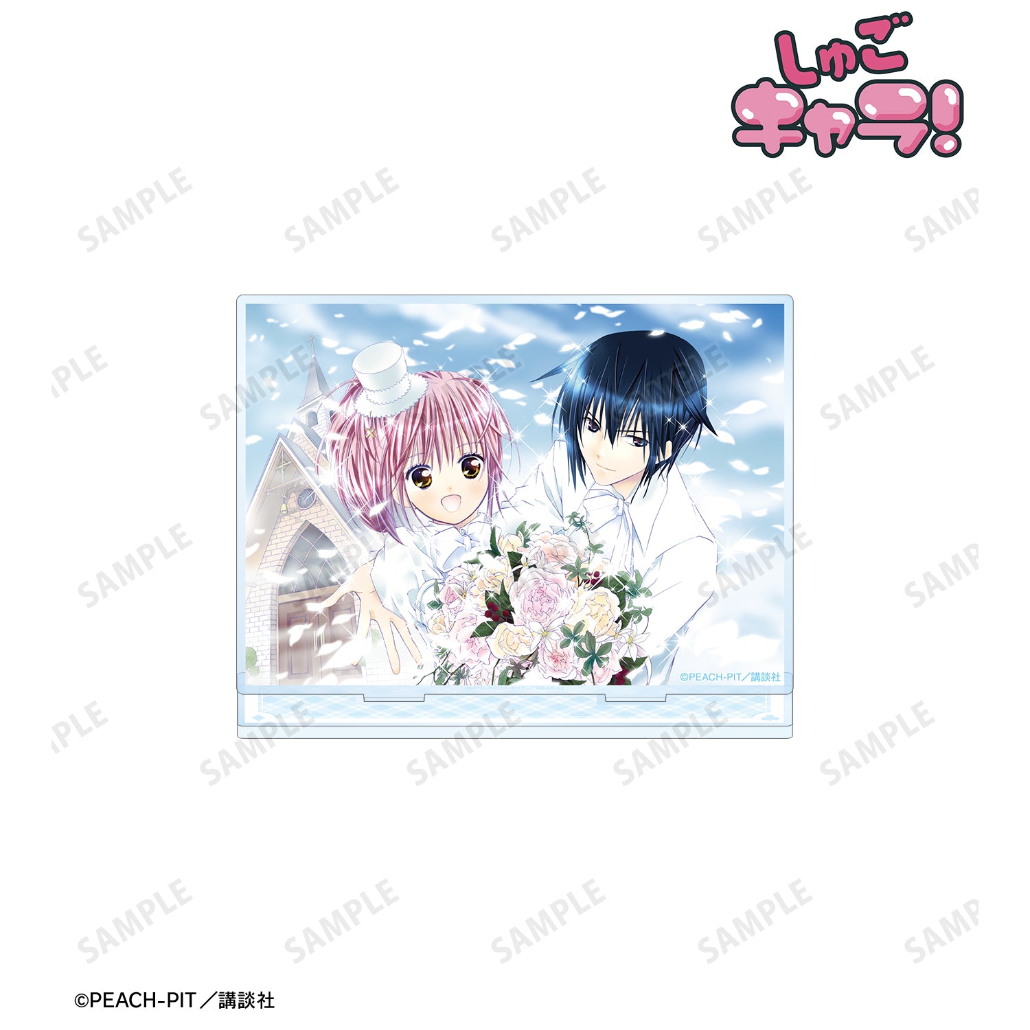 日奈森 あむ&月詠 イクト BIGアクリルスタンド ver.B【予約商品