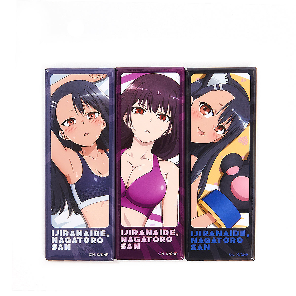 イジらないで、長瀞さん』描き下ろしロング缶バッジ(全3種) - Tokyo