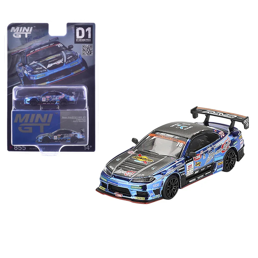 MINI GT Nissan Silvia (S15) D-Max #70 – D-Max Racing 2023 D1 Grand
