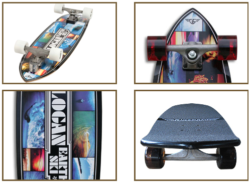 湘南 鵠沼海岸 サーフショップ JANIS SDP スケートボード スラスター