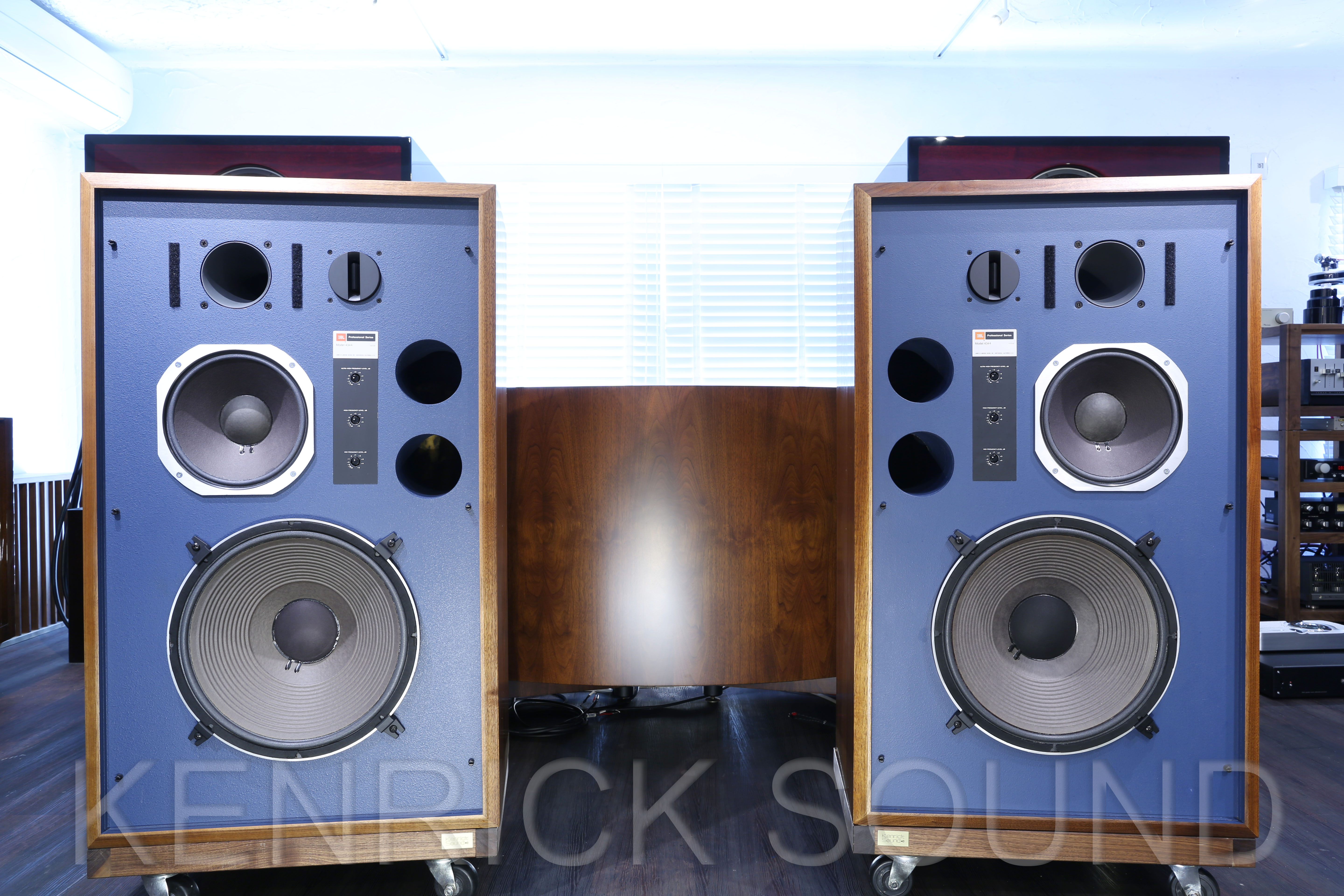 名機 JBL 4344 モニター4wayスピーカー ケンリック完璧メンテ品