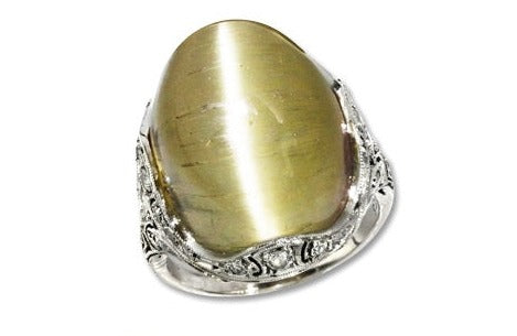Tourmaline Cat's Eye Ptトルマリンキャッツアイリング (No.126557