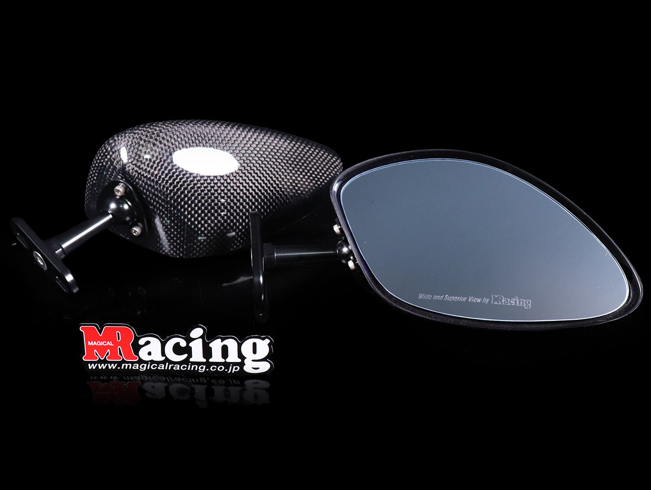 Magical Racing RR Carbon Mirrors - Type-4 - JHPUSA