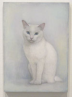 粉川江里子「白く…1」油彩 2015 証明書付 粉川江里子「白く…1」油彩