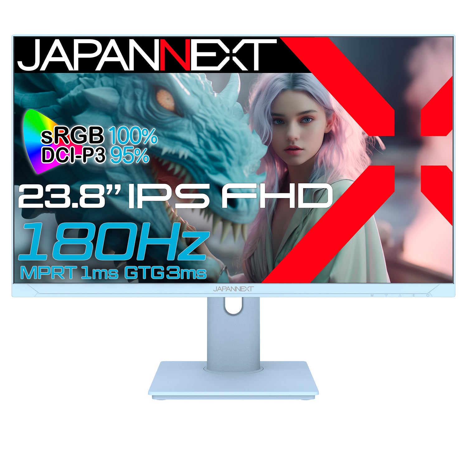ユニットコム限定】JAPANNEXT 23.8インチ IPSパネル搭載 フルHD