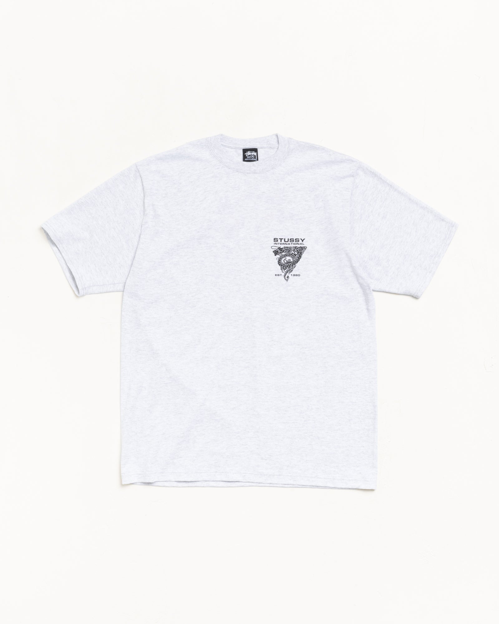 Dragon Tee – Ash Heather | Tees | Stüssy Japan