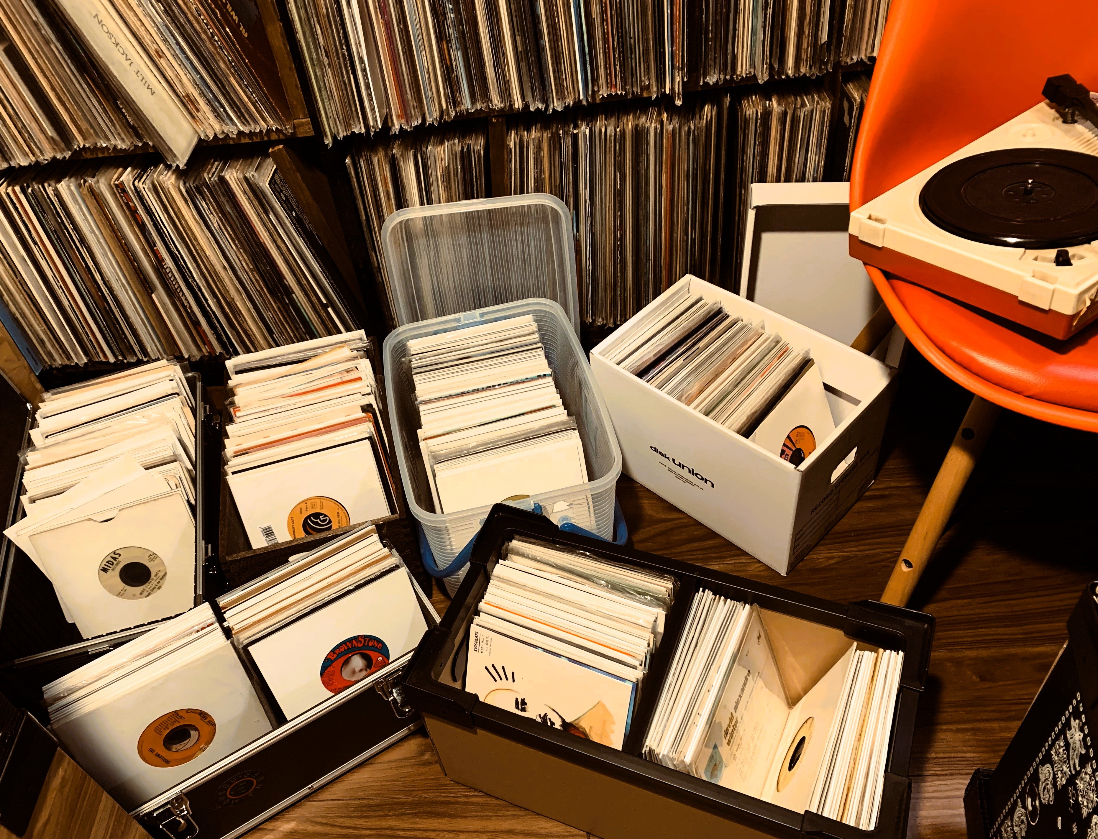 7インチレコード 収納の話➁/3（機能比較など）～7インチ用SSS