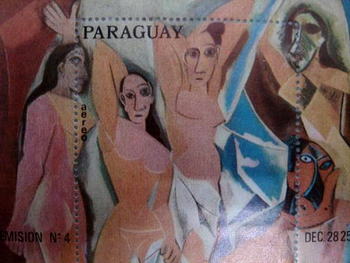 最も多作な美術家 キュビスト パブロ・ピカソ（Pablo Picasso）の絵画切手