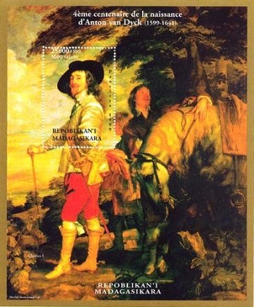 美術切手｜バロックの画家 アンソニー・ヴァン・ダイク（Anthony van