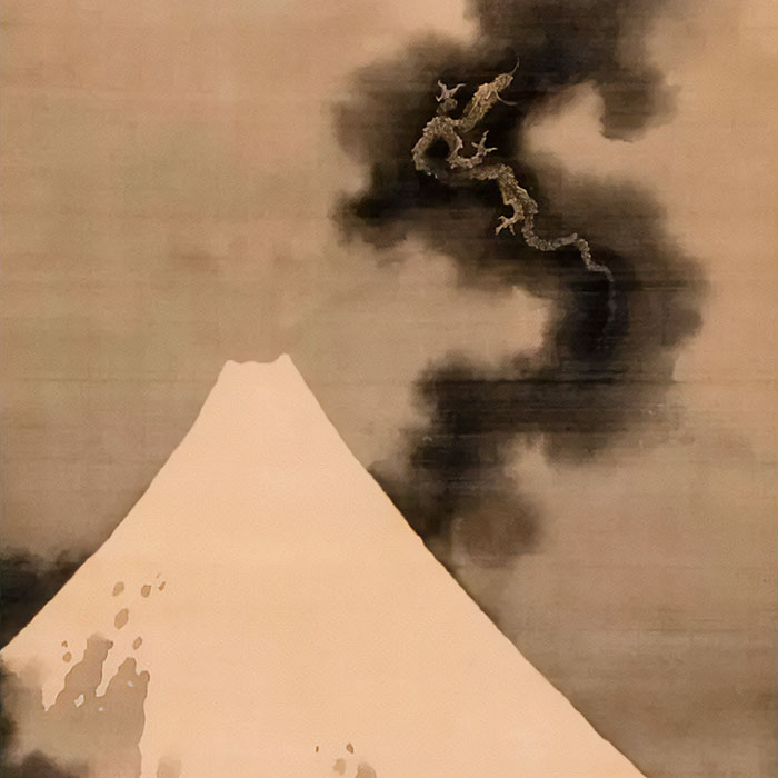 葛飾北斎 / 富士越龍図 | 壁紙ギャラリー KAGIROHI