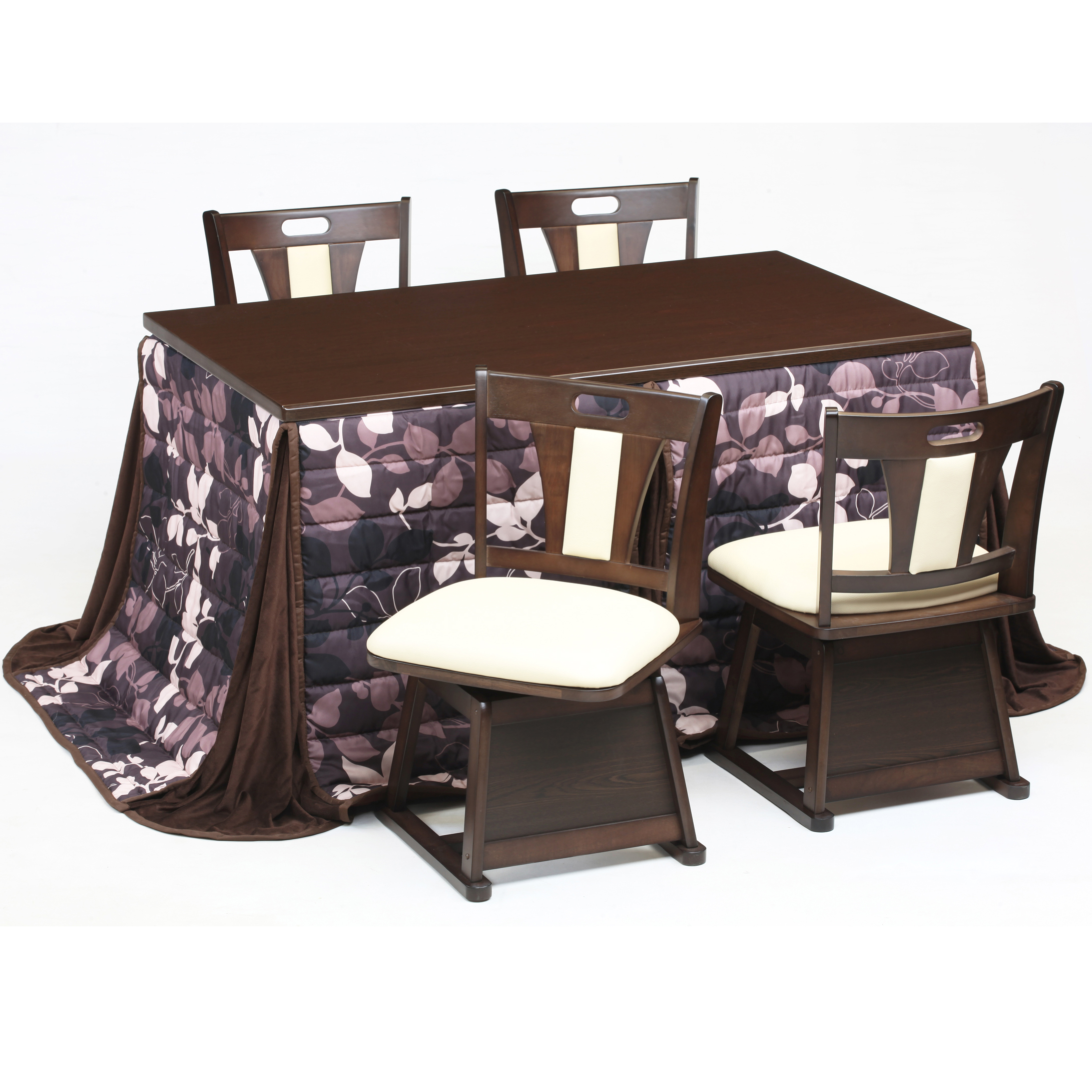 ダイニング こたつ6人用・8点セット NZ-180HHIハイタイプ (イス6脚