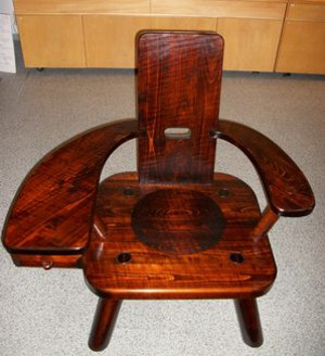 矢澤金太郎 指物家具展: 上方『銀花』