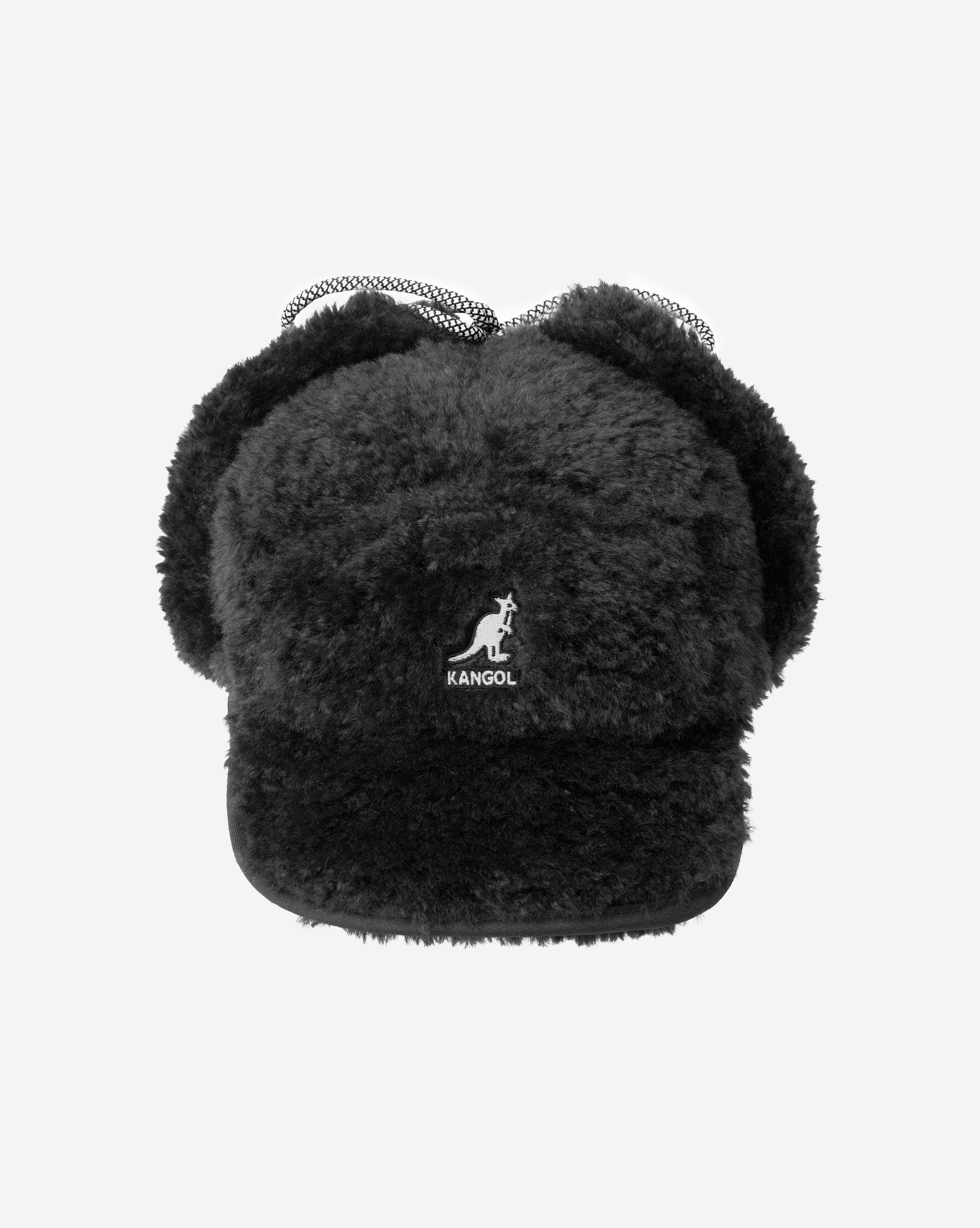 Kangol Faux Shearling Utility Flap Cap