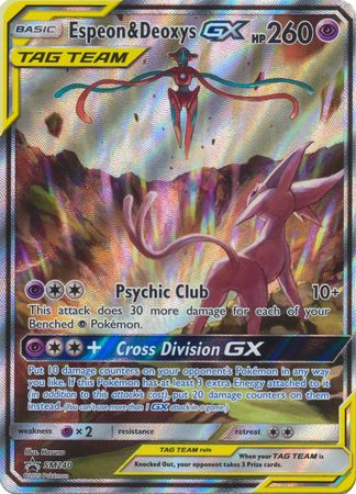 Espeon & Deoxys Tag Team GX SM240 – Kantocards