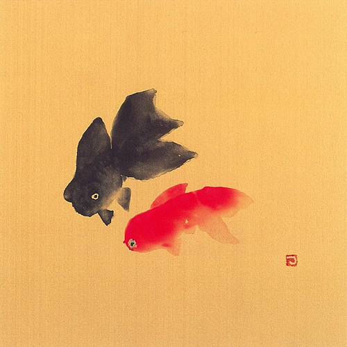 片岡鶴太郎 オフィシャル ウェブサイト / 金魚