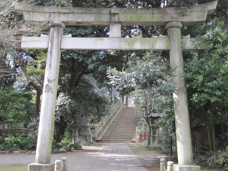 1）西行稲荷社→四合稲荷神社