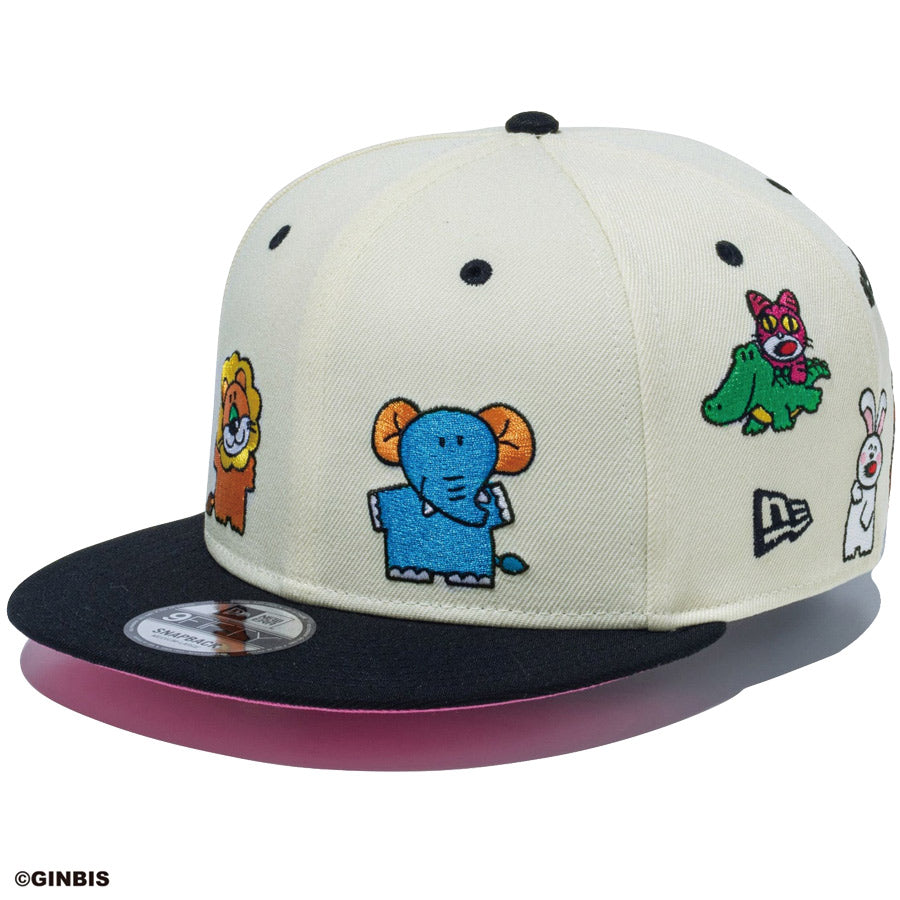 ニューエラ キャップ NEW ERA 9FIFTY たべっ子どうぶつ オールオーバー