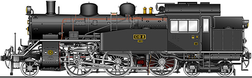 C10形 蒸気機関車