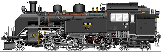 C11形 蒸気機関車