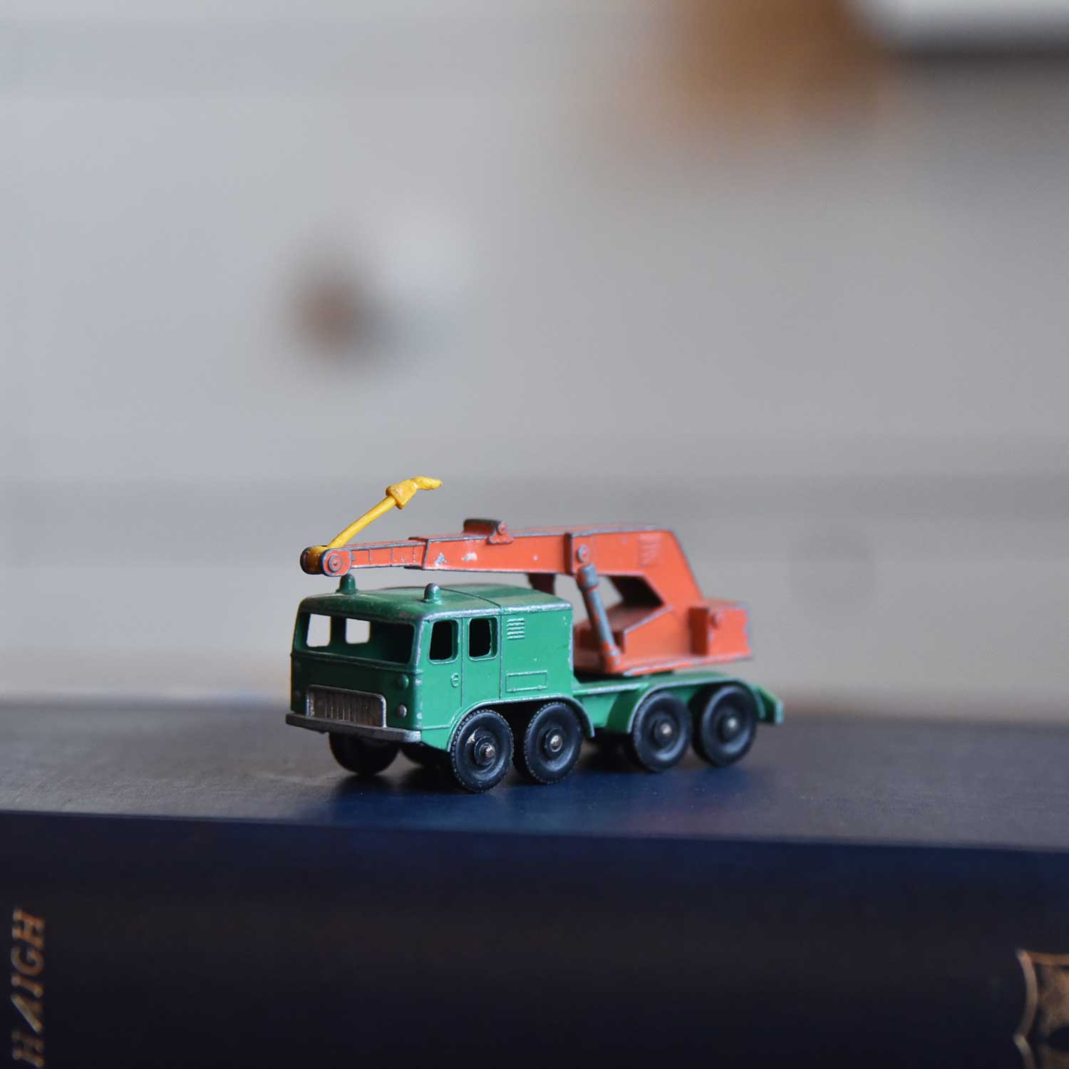 イギリス1960年代 Lesney Products Matchbox 8 Wheel Crane Truck