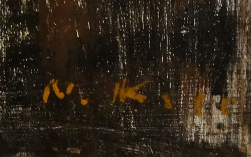 鬼頭鍋三郎 『バレリーナ』 [古美術こもれび] 骨董,掛軸,絵画の買取と