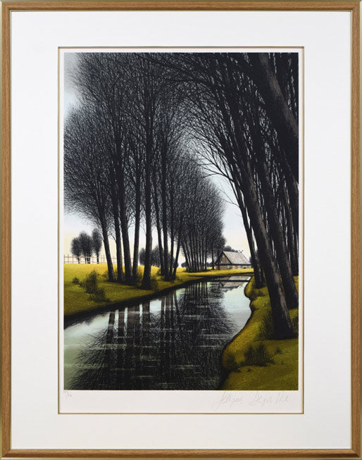 ジャック・デペルト(Jacques DEPERTHES)「キャナル」リトグラフ 絵画