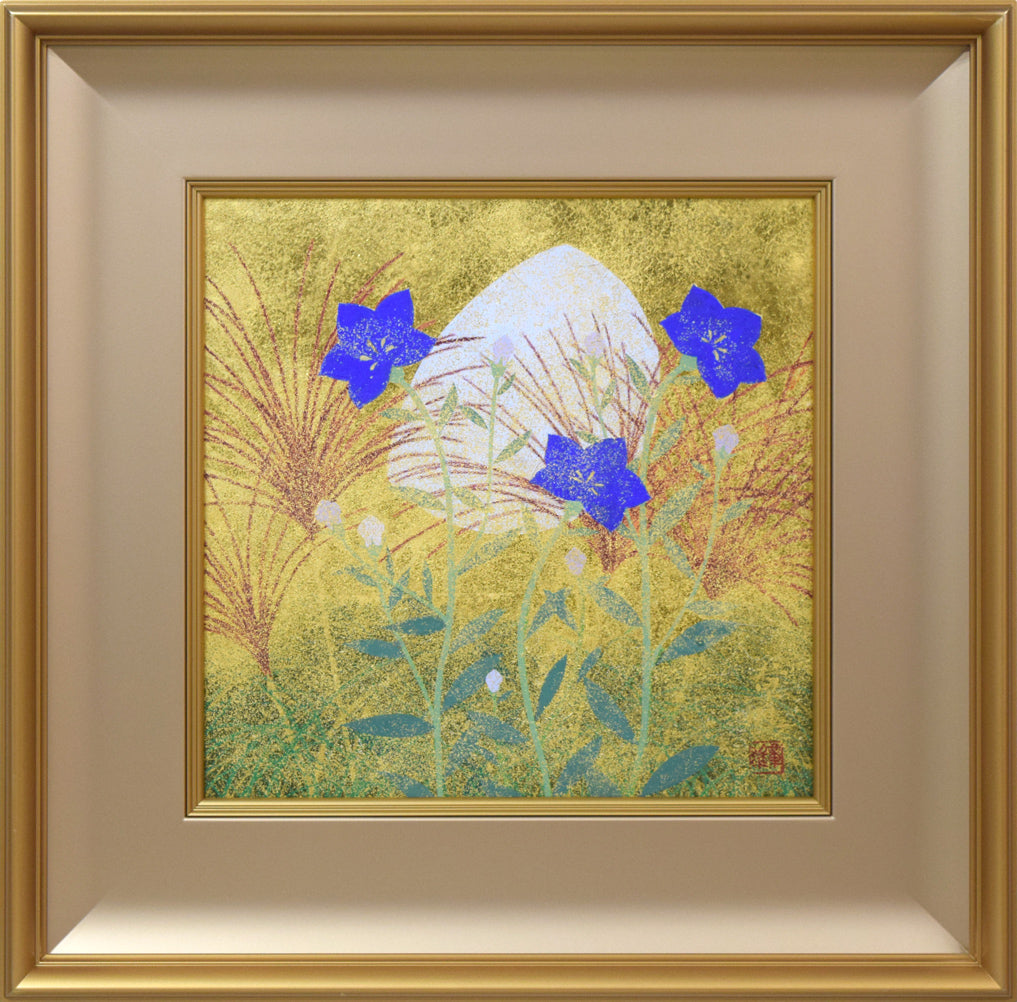 日本画琳派渡辺章雄 作千両万両 東林院