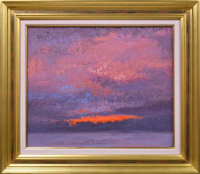 木村訓丈「夕立ちの後」油絵・F8号 絵画買取・販売の小竹美術