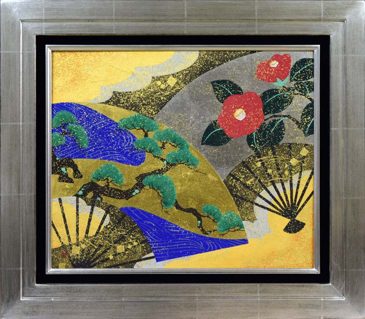 村田茂樹、【椿】、希少な大判額装用画集より、美品、日本人画家 Yahoo