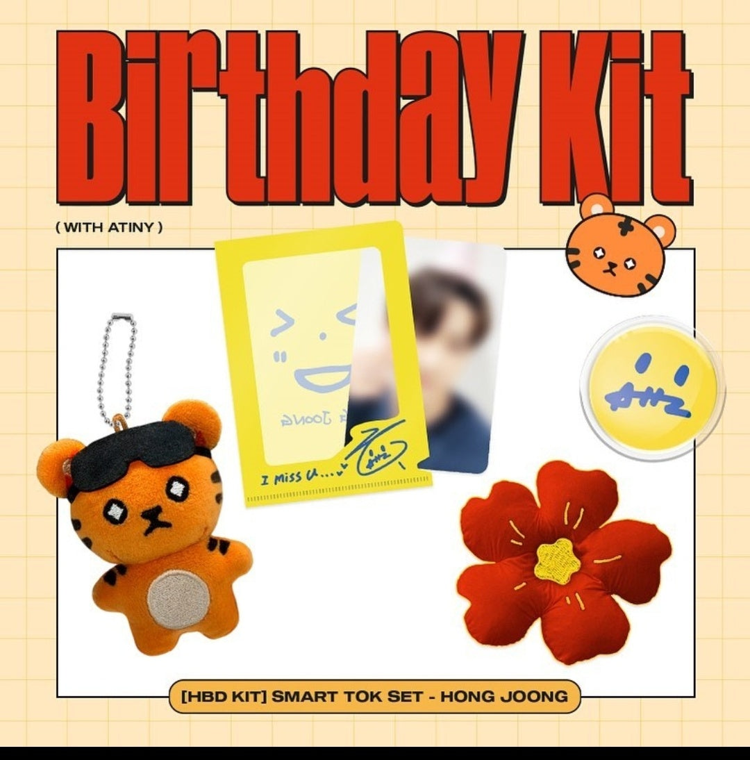 ATEEZ Hong Joong - Hbd Kit Smart Tok Set Official MD – Kpop Omo
