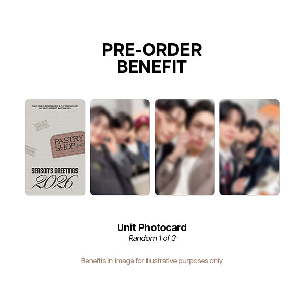 ATEEZ - 2026 Season's Greetings [PASTRY SHOP] - K PLACE