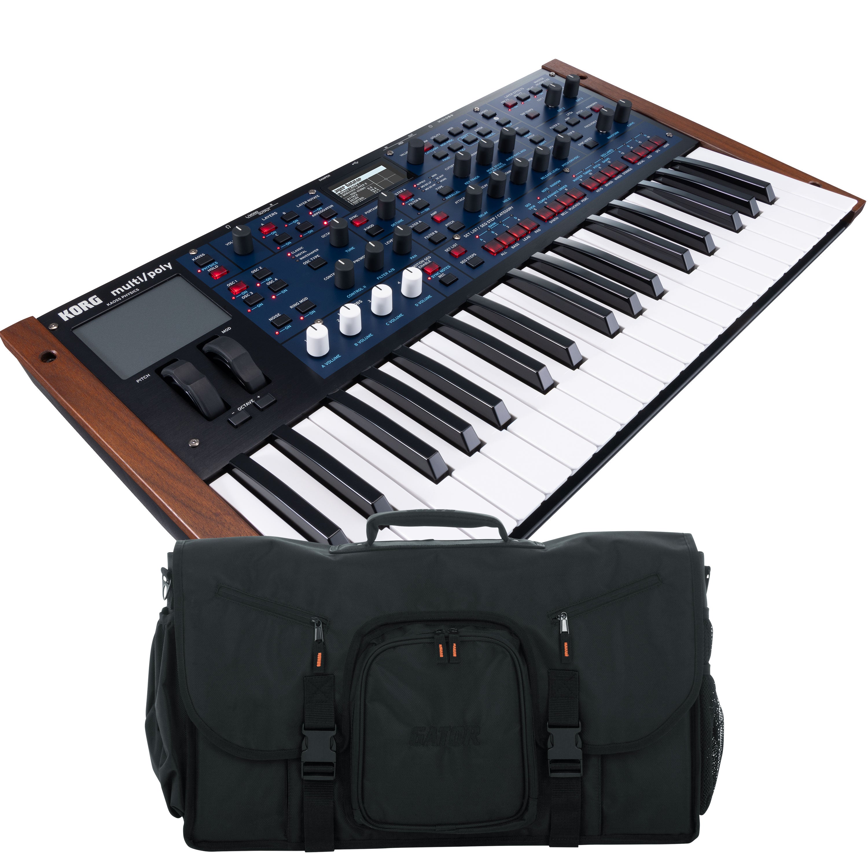 Korg Multi/Poly Analog Modeling Synthesizer CARRY BAG KIT – Kraft