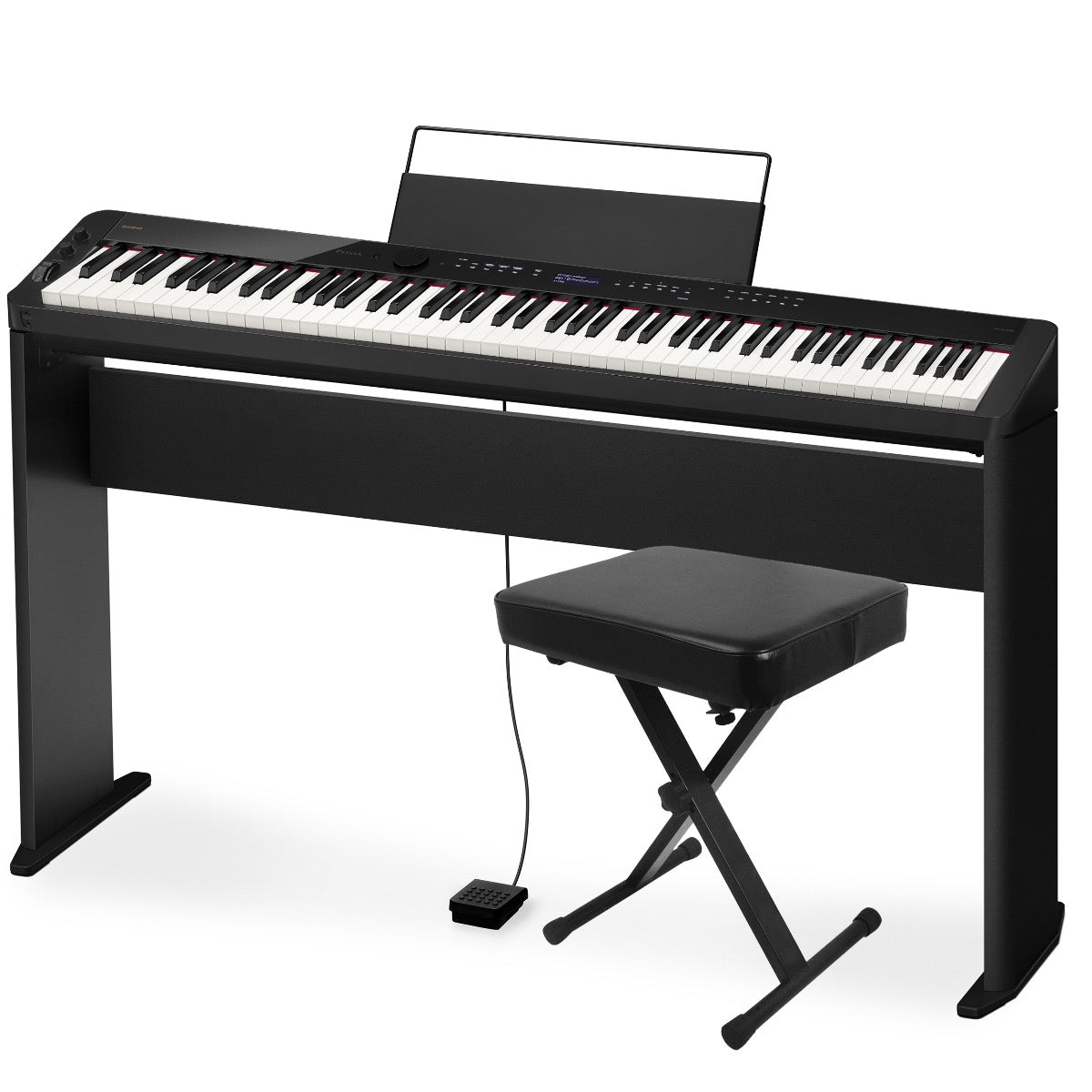 Casio PX-S3100 Digital Piano - Black HOME ESSENTIALS BUNDLE