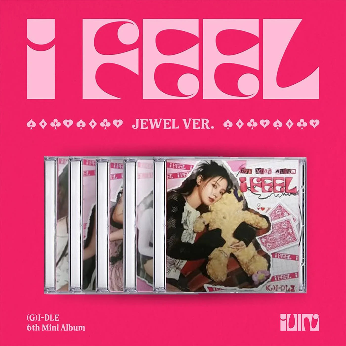 G)I-DLE - I FEEL Jewel Case Ver. – K Stars