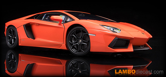 The 1/18 Lamborghini Aventador LP700-4 from AUTOart, a review by
