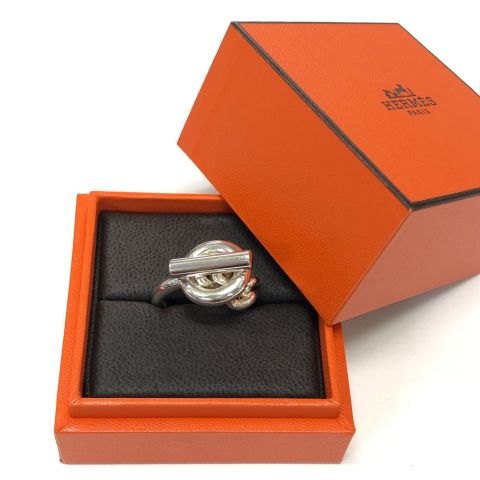 エルメス リング クロワゼット AG925 シルバー メンズ サイズ55 HERMES