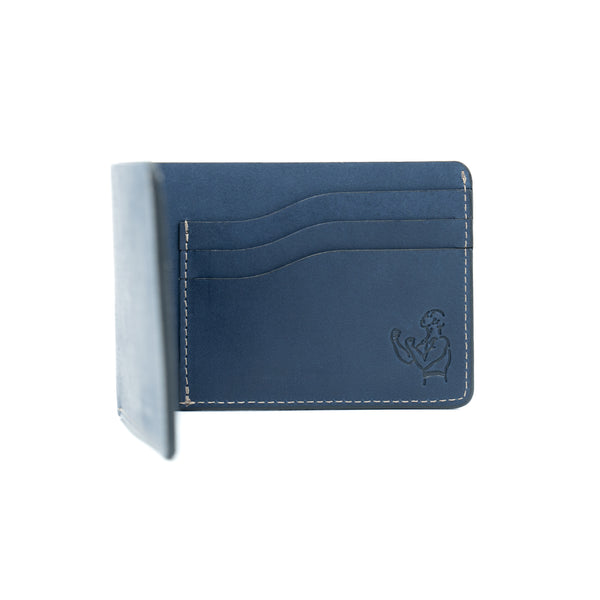 No. 7 Wallet - Indigo – Leather Works Minnesota