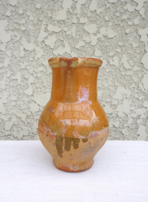 ○南仏陶器：水差し | Le midi 南フランスの古道具