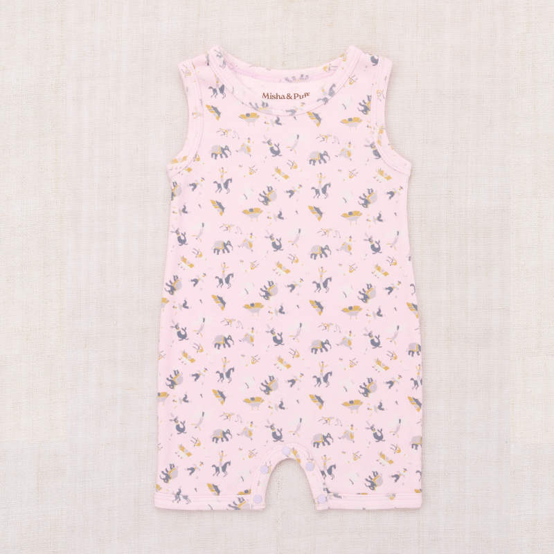 D1】Misha&Puff（ミーシャアンドパフ）2026ss BABY TANK ROMPER - AURA