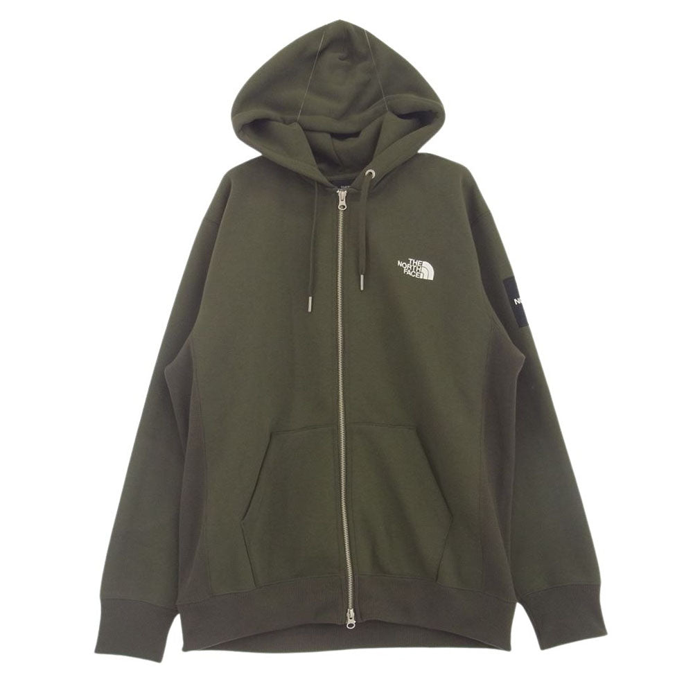 THE NORTH FACE ノースフェイス NT62349 SQUARE LOGO FULLZIP スクエア